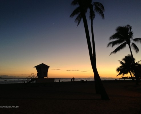 Ala Moana Honolulu Sunset Park Lane