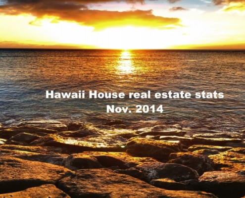 Hawaii real estate statistics November 2014