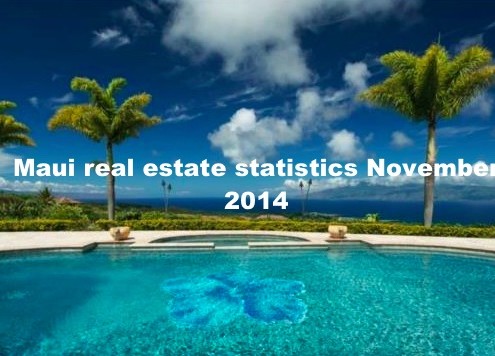 Maui real estate statistics November 2014