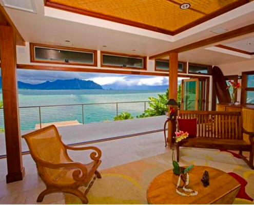 Kaneohe bay Heeia home for sale waterfront