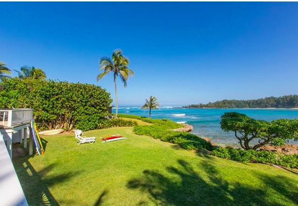 Kawela bay oceanfront home for sale on North Shore