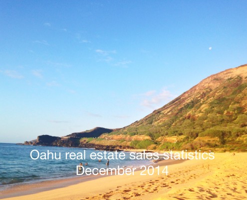 Hawaii real estate statistics december 2014