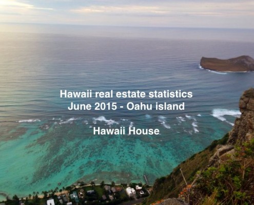 Oahu real estate statistics June 2015
