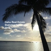 Oahu real estate statistics November 2015