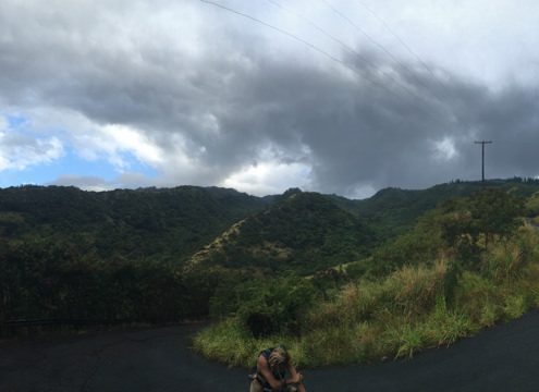 Mokuleia bike trail Hawaii House