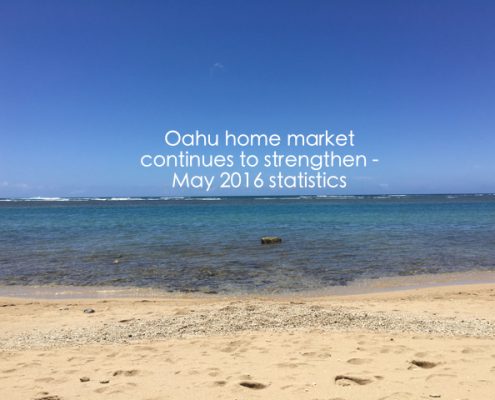 Oahu homes market continues to strengthen - May 2016 Hawaii House
