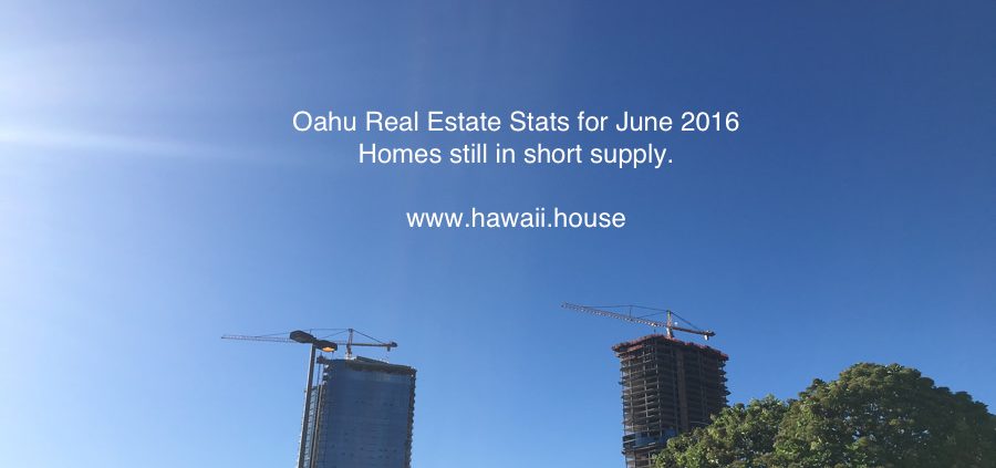 Oahu June Statistics 2016
