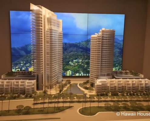 Gateway Towers Front (Model)