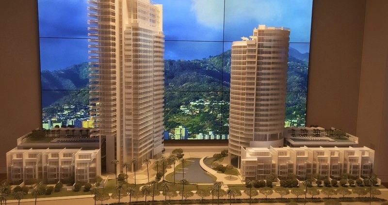 Gateway Towers Front (Model)