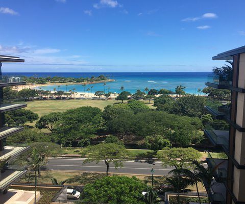 Park Lane condos Honolulu ocean views - Hawaii House