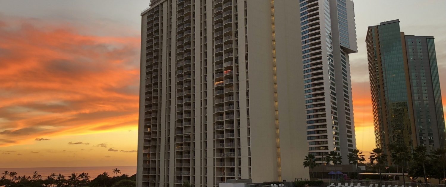 A new median sales price record for Oahu condos in January 2018 - photo of 1350 Ala Moana, Honolulu