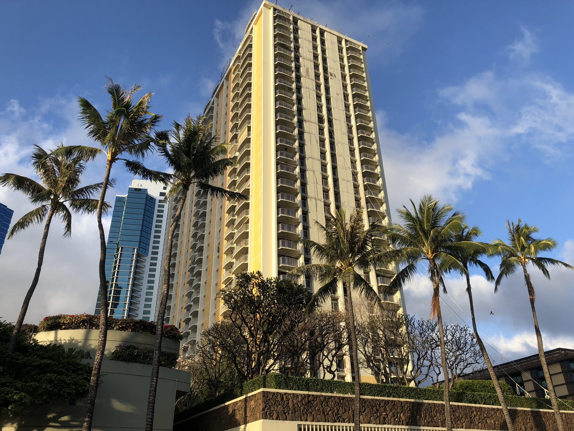 1350 Ala Moana condo building brand new paintjob Hawaii House