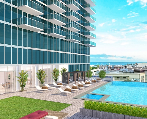 Azure Ala Moana Pool Deck