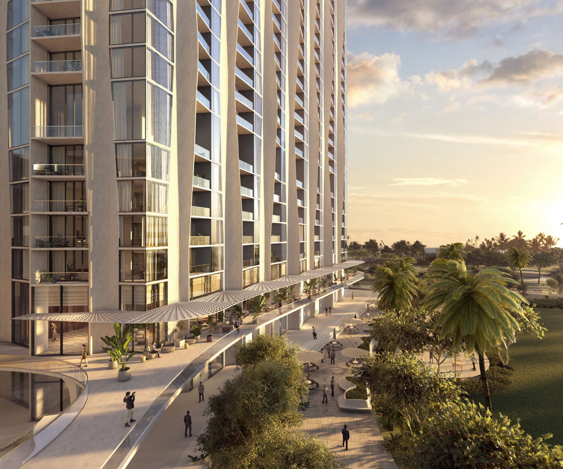 The Ko'ula condo architecture is different from other condos in Ward ...
