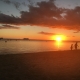 Sunset at Ala Moana Beach