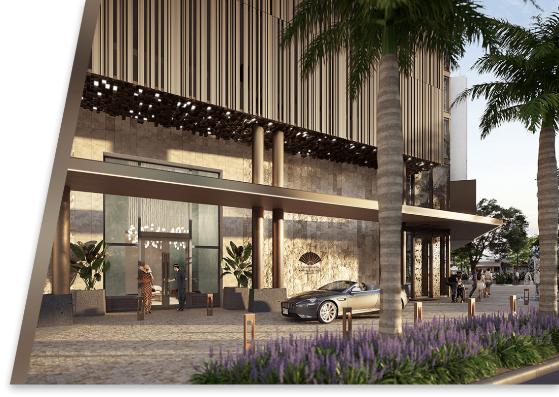 Mandarin Oriental Residences Honolulu entry