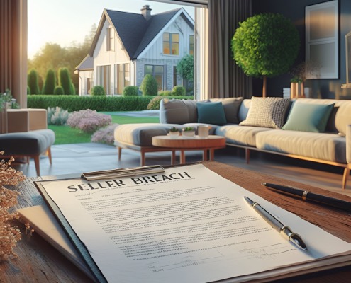 What is a Seller Breach with Housing transactions?