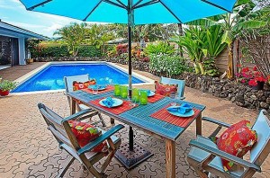 kailua beach home for sale pool area