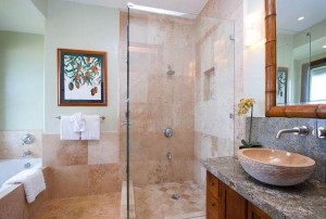 luxury beachfront home for sale - Haleiwa - master bath